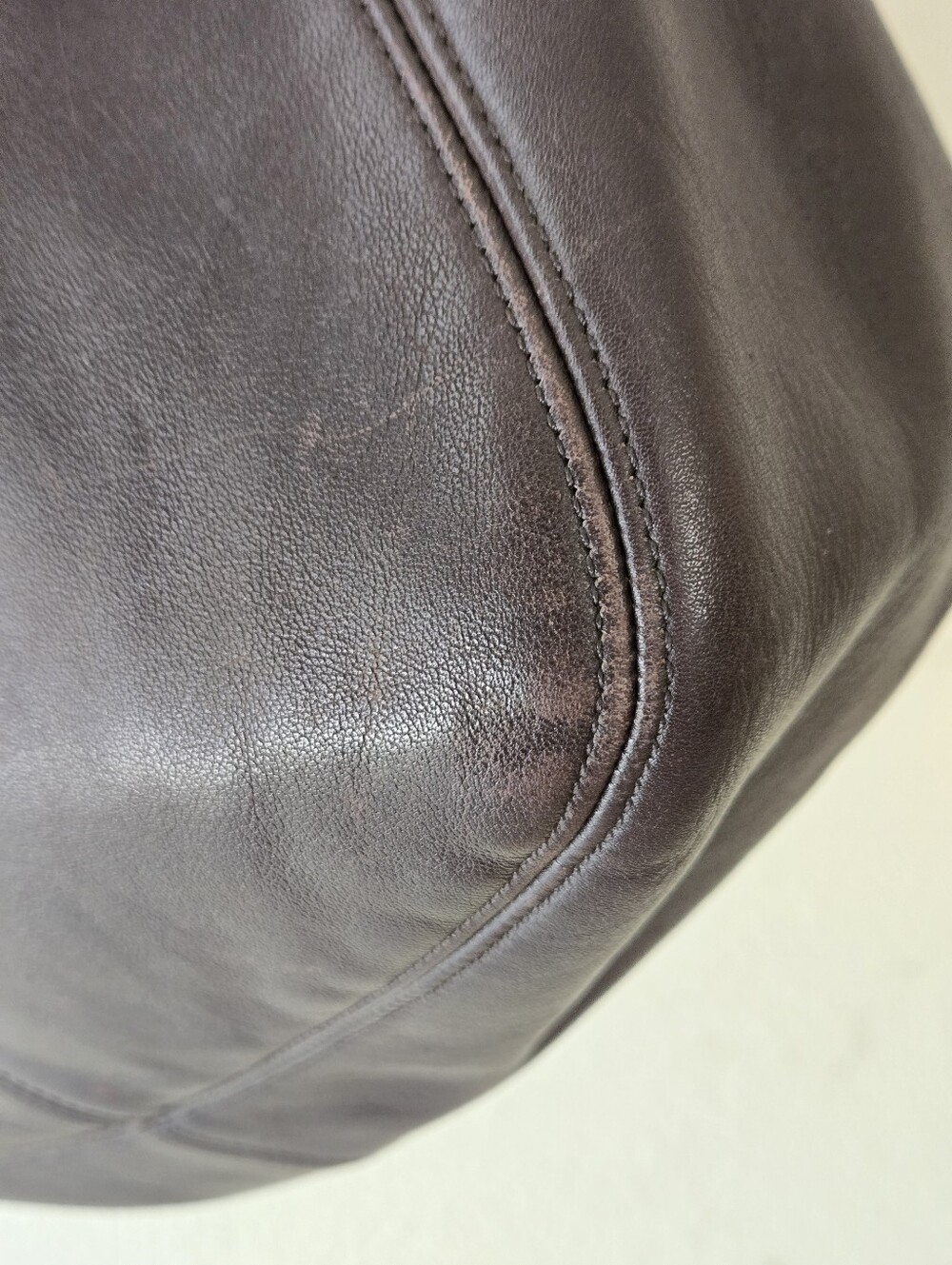 Coach 4177 Flatiron Mahogany Brown Hobo Bag Purse Vintage Leather Distressed - Picture 16 of 16